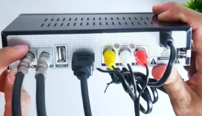 Pemasangan Set Top Box TV Tabung