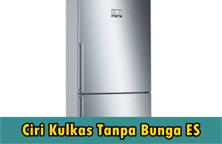 Ciri Kulkas Tanpa Bunga ES, Coba Cari Tau Sekarang