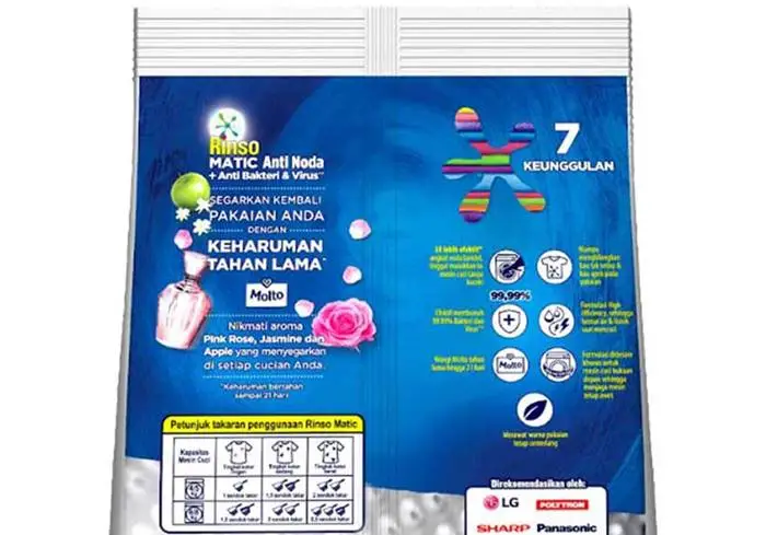 Deterjen untuk Mesin Cuci 2 Tabung, Pakaian Bersih Maksimal